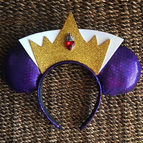 evil queen disney ears|lunar mickey ears cost.